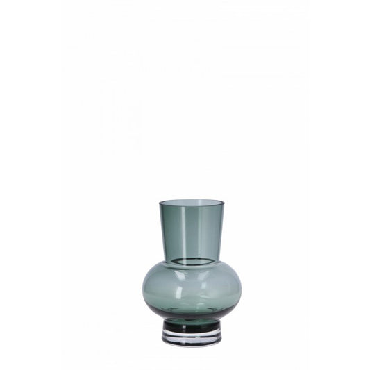 Vaso in vetro 14 cm petrolio - Diggle - AD TREND - 