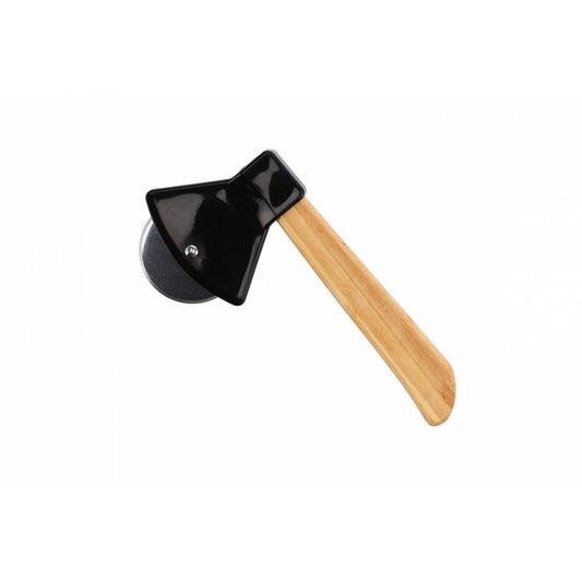 Rotella per pizza ascia con manico in legno - AD TREND - 