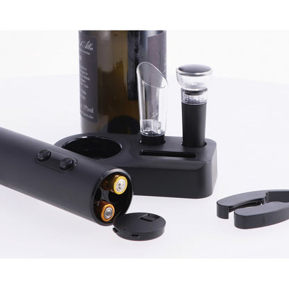 Apribottiglie elettrico a batteria per vino con base