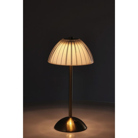 Lampada da tavolo touch ricaricabile in ferro dorato - Maija - AD TREND - 63845898027386