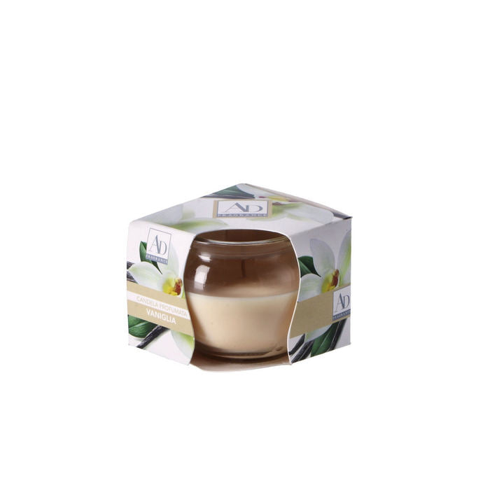 Candela profumata con vaso in vetro - AD TREND - 64832673251706