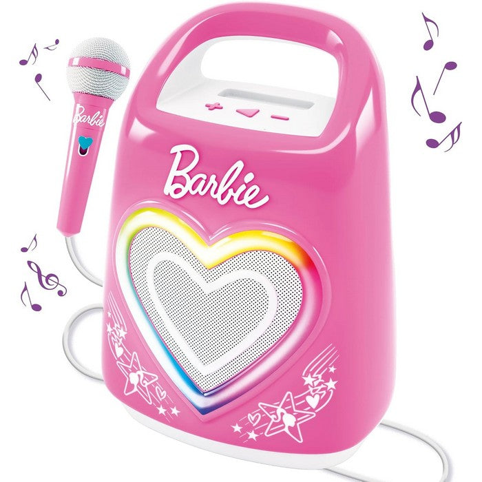 Barbie Party Speaker con microfono Bluetooth karaoke