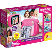 Barbie Print Cam fotocamera con LCD e stampa 180 foto