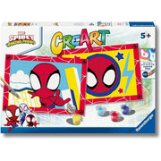 Creart kit 2 pittura per bambini Spidey