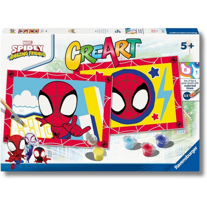 Creart kit 2 pittura per bambini Spidey