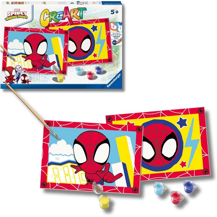Creart kit 2 pittura per bambini Spidey