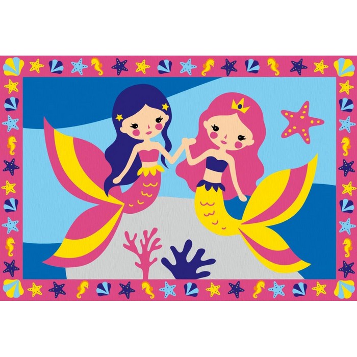 Creart kit 2 pittura per bambini Magiche Sirene