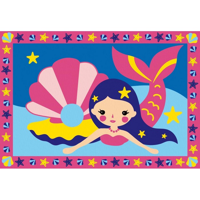 Creart kit 2 pittura per bambini Magiche Sirene