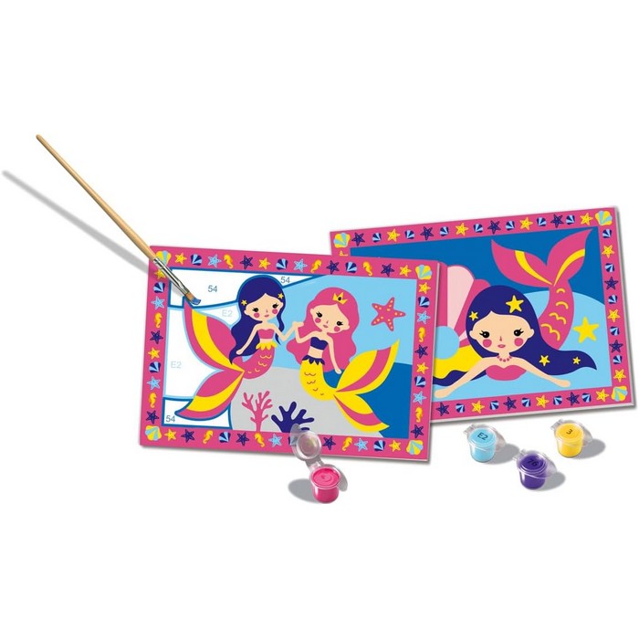 Creart kit 2 pittura per bambini Magiche Sirene