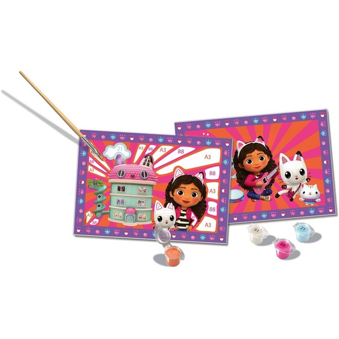 Creart kit 2 pittura per bambini Gabby's Dollhouse