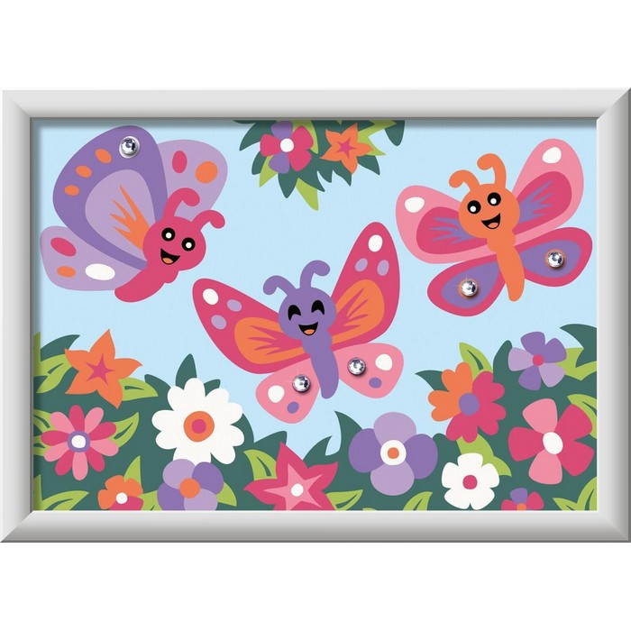 Creart kit pittura per bambini Farfalle