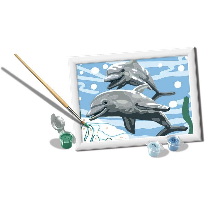 Creart kit pittura per bambini Delfini Giocherelloni