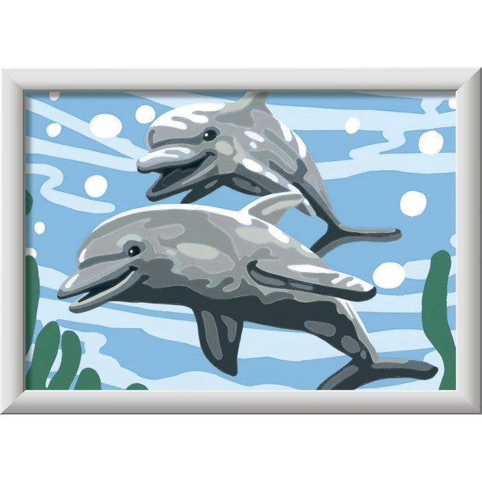 Creart kit pittura per bambini Delfini Giocherelloni