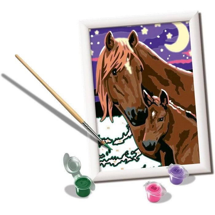 Creart kit pittura per bambini Cavalli, luna e stelle