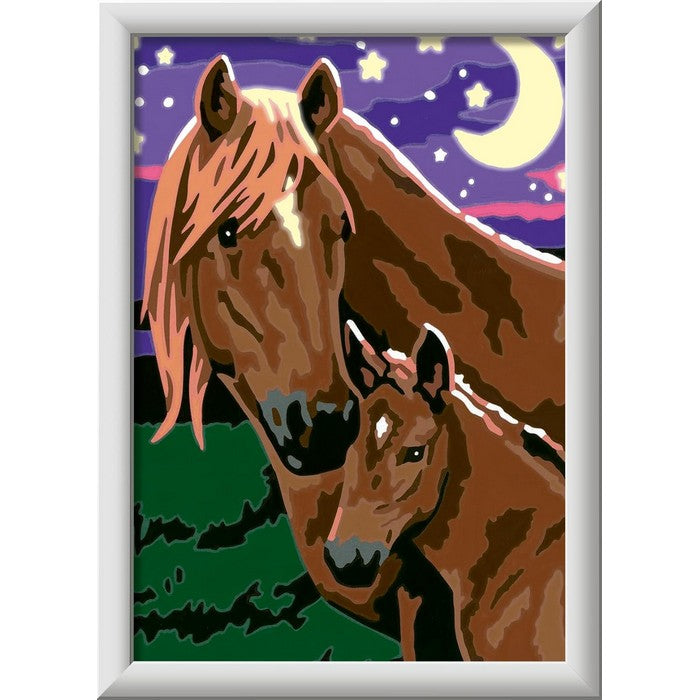 Creart kit pittura per bambini Cavalli, luna e stelle