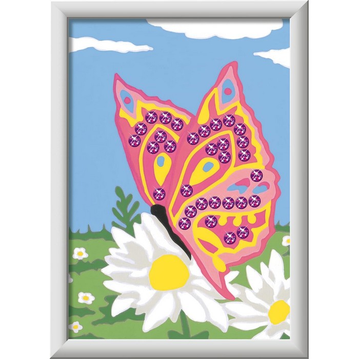 Creart kit pittura per bambini Farfalla scintillante