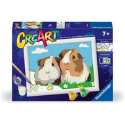 Creart kit pittura per bambini Porcellini d'india