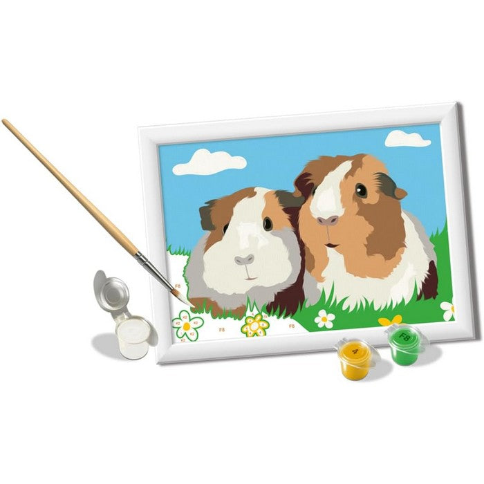 Creart kit pittura per bambini Porcellini d'india