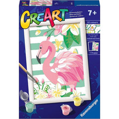 Creart kit pittura per bambini Fenicottero