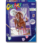 Creart kit pittura per bambini Giumenta con Puledro