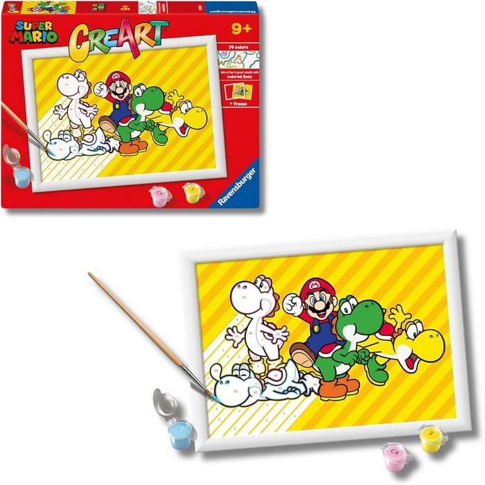 Creart kit pittura per bambini Super Mario
