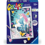 Creart kit pittura per bambini Unicorni con glitter