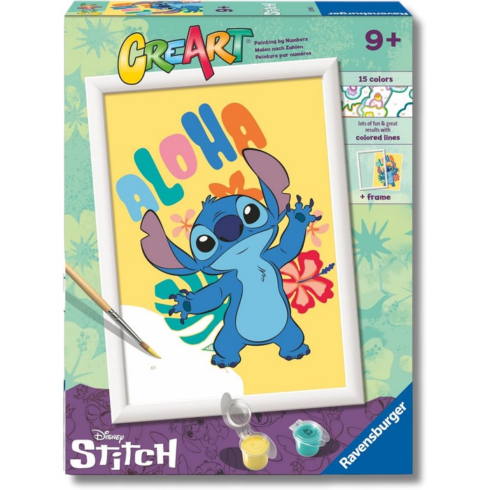 Creart kit pittura per bambini Aloha Stich