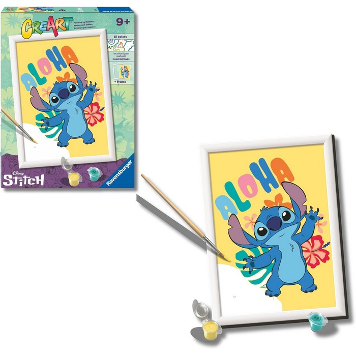Creart kit pittura per bambini Aloha Stich