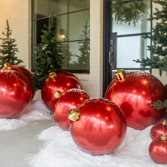 Palla di natale gigante gonfiabilie large 30" - Holiball