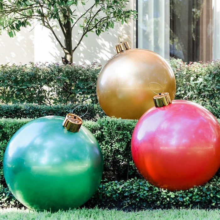 Palla di natale gigante gonfiabilie large 30" - Holiball