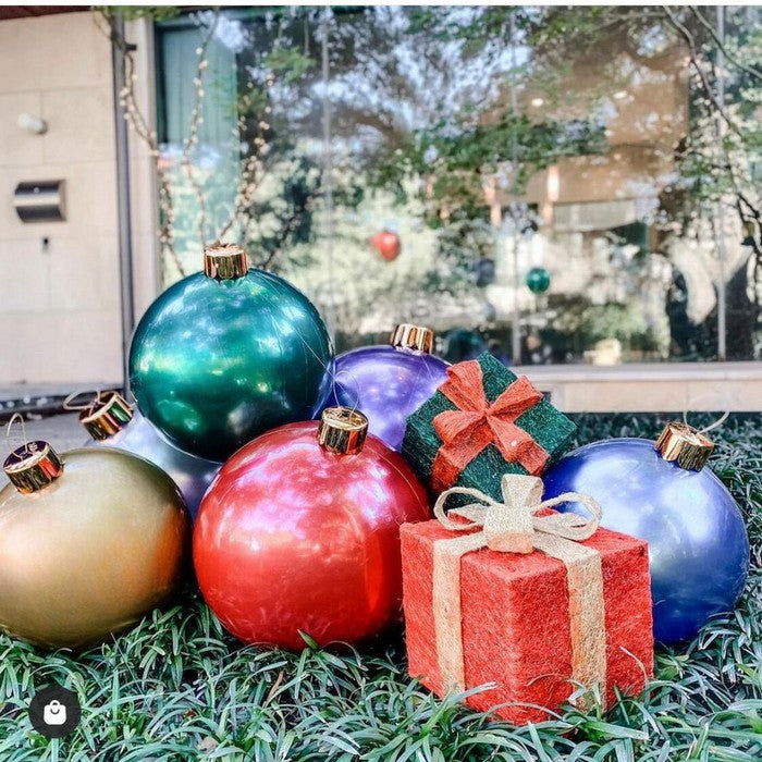 Palla di natale gigante gonfiabilie large 30" - Holiball