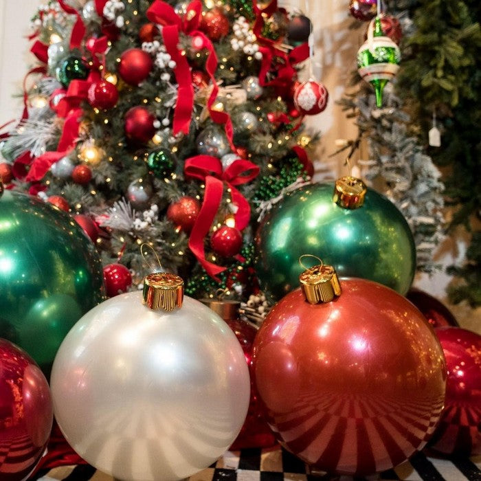Palla di natale gigante gonfiabilie large 30" - Holiball