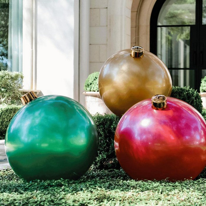Palla di natale gigante gonfiabilie large 30" - Holiball