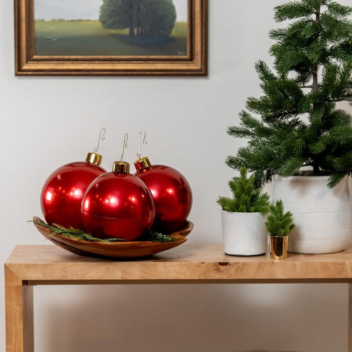 Tris palla di natale gigante gonfiabilie mini 8" - Holiball