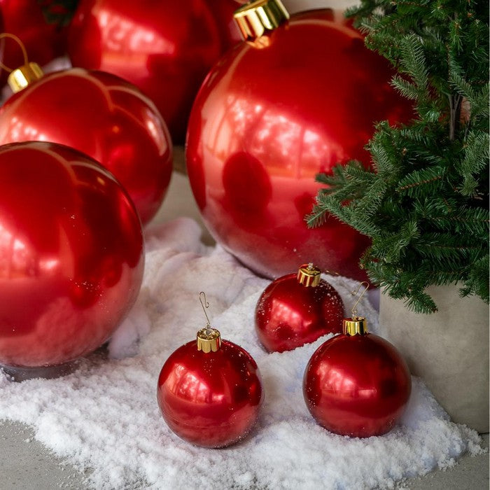 Tris palla di natale gigante gonfiabilie mini 8" - Holiball