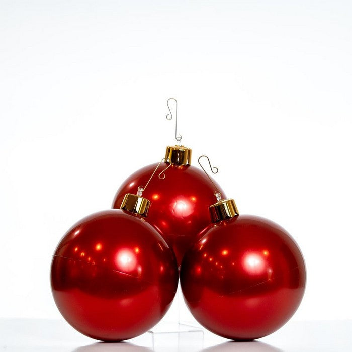 Tris palla di natale gigante gonfiabilie mini 8" - Holiball