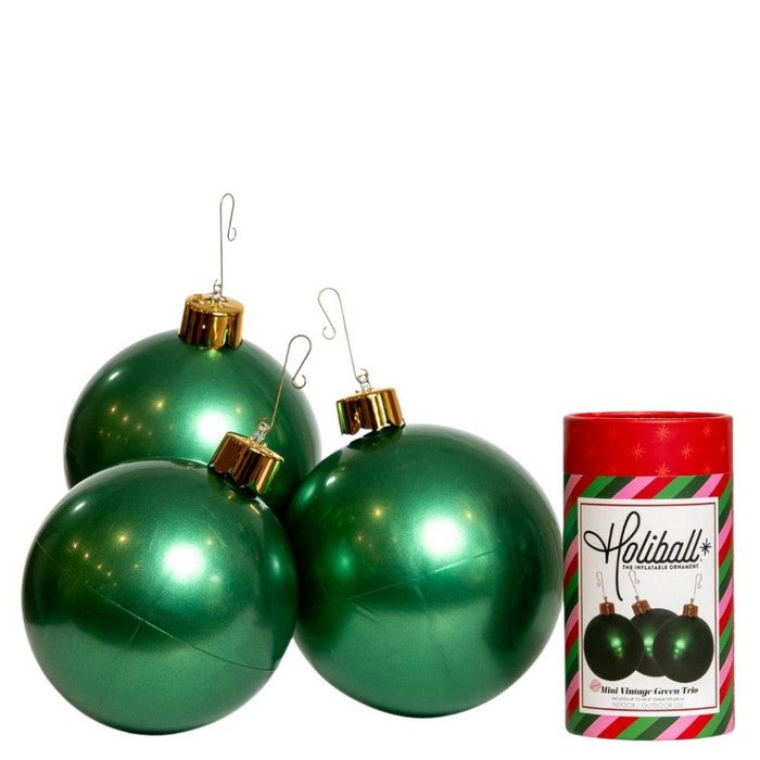 Tris palla di natale gigante gonfiabilie mini 8" - Holiball