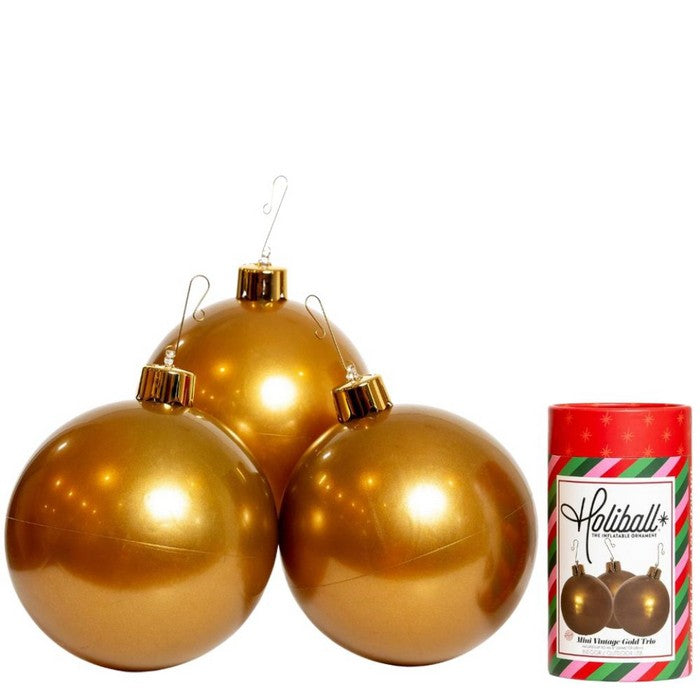 Tris palla di natale gigante gonfiabilie mini 8" - Holiball