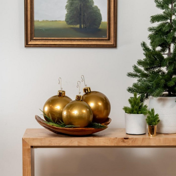 Tris palla di natale gigante gonfiabilie mini 8" - Holiball