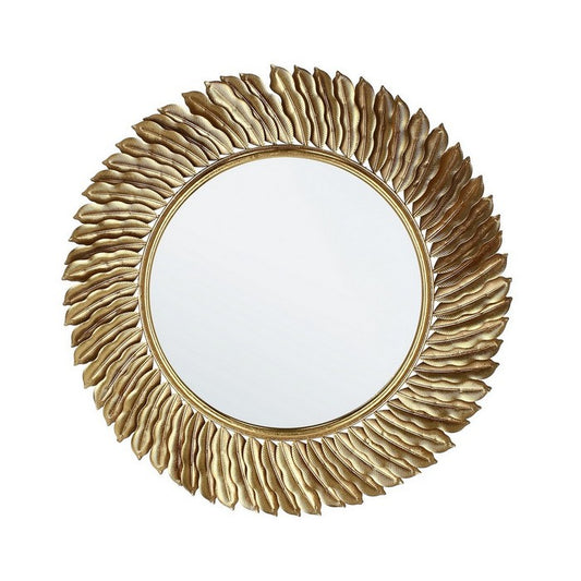 Specchio tondo con cornice dorata 60 cm - Safi - BIZZOTTO - 63738827669882