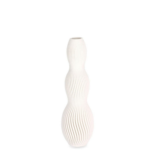 Vaso irregolare in ceramica stampata 28 cm - Svenna - BIZZOTTO - 63738828128634