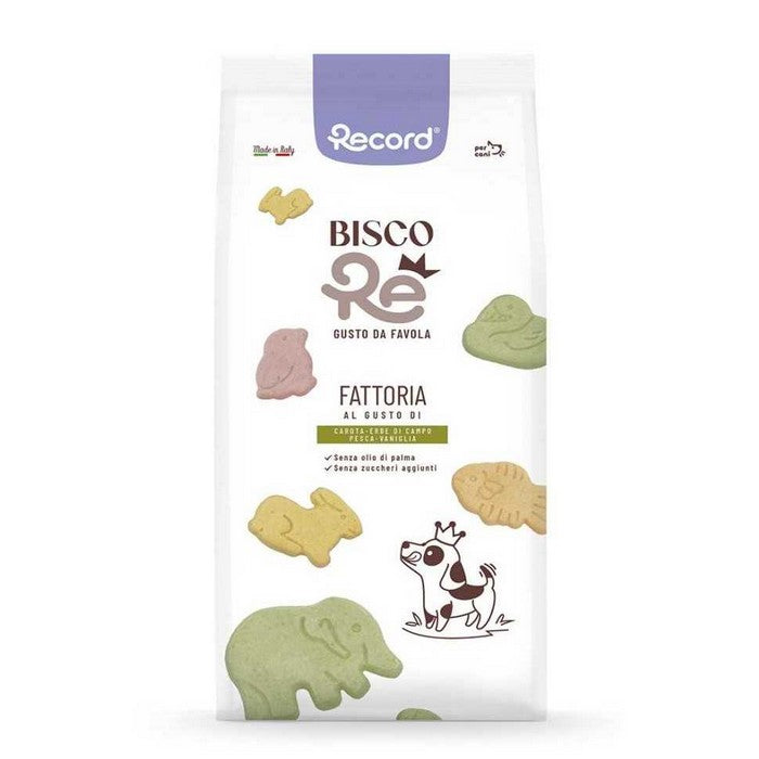 Biscotti per cani fattoria mix verdura - BiscoRe - RECORD - 64405914747258