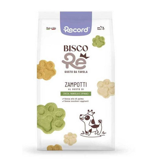 Biscotti per cani zampotti alla verdura - BiscoRe - RECORD - 64428650332538