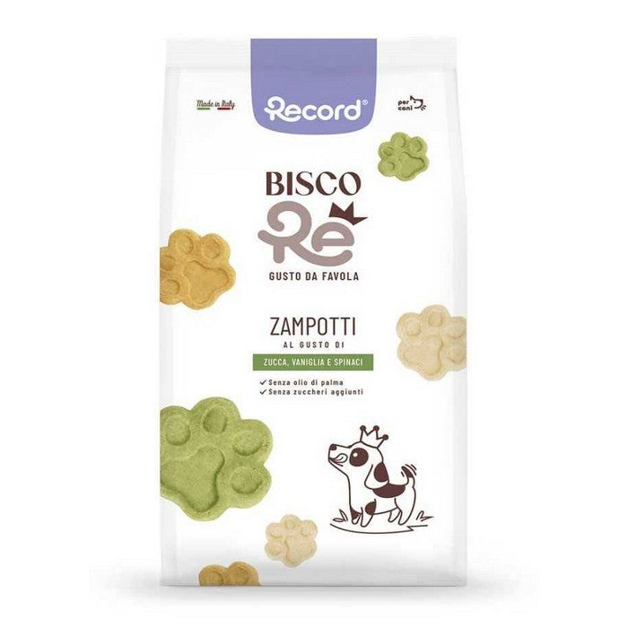 Biscotti per cani zampotti alla verdura - BiscoRe - RECORD - 64428650725754