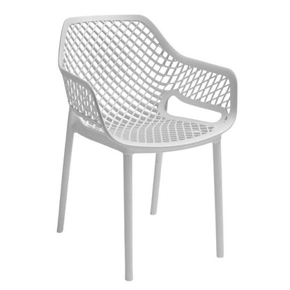 Poltrona ergonomica impilabile in polipropilene - Aria