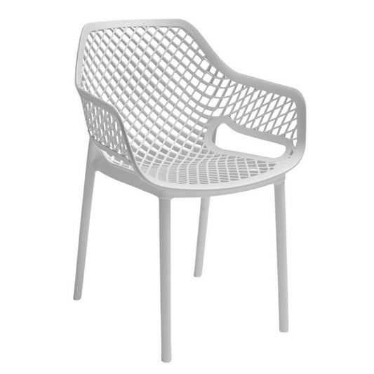 Poltrona ergonomica impilabile in polipropilene - Aria - BICA - 64043911119226