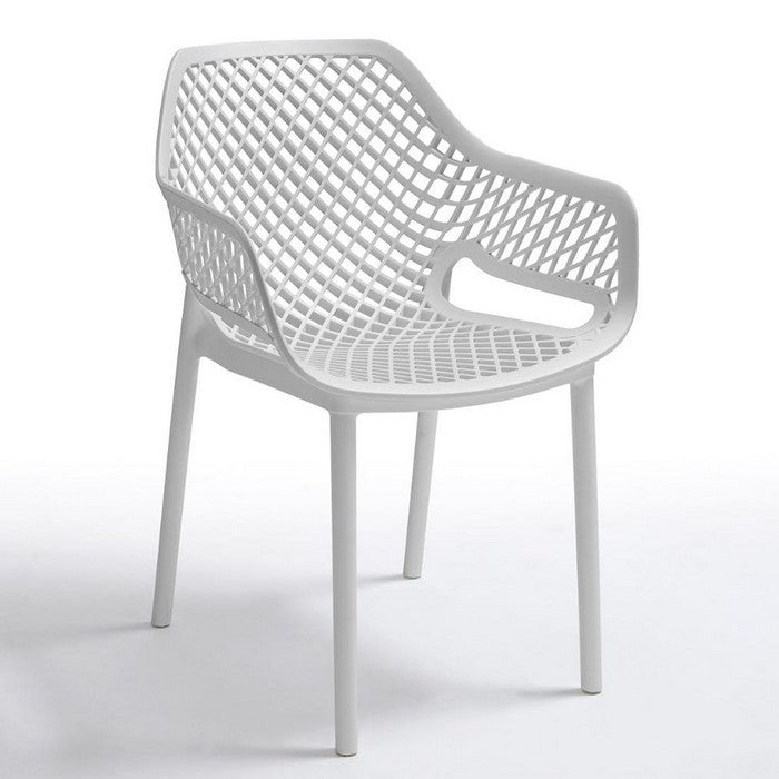 Poltrona ergonomica impilabile in polipropilene - Aria - BICA - 64043911119226