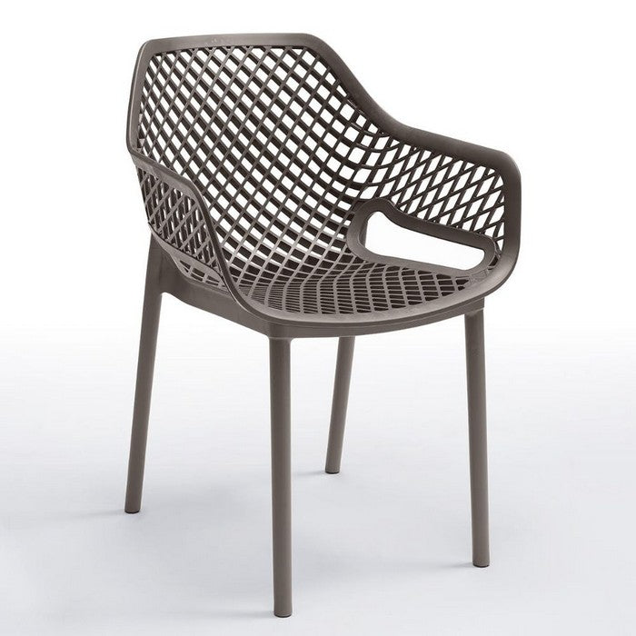 Poltrona ergonomica impilabile in polipropilene - Aria - BICA - 64043913019770