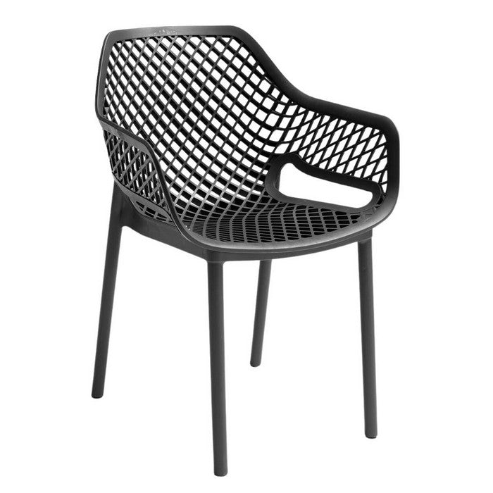 Poltrona ergonomica impilabile in polipropilene - Aria - BICA - 64043914428794