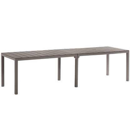 Tavolo da giardino in polipropilene con doghe 2 configurazioni - King Double